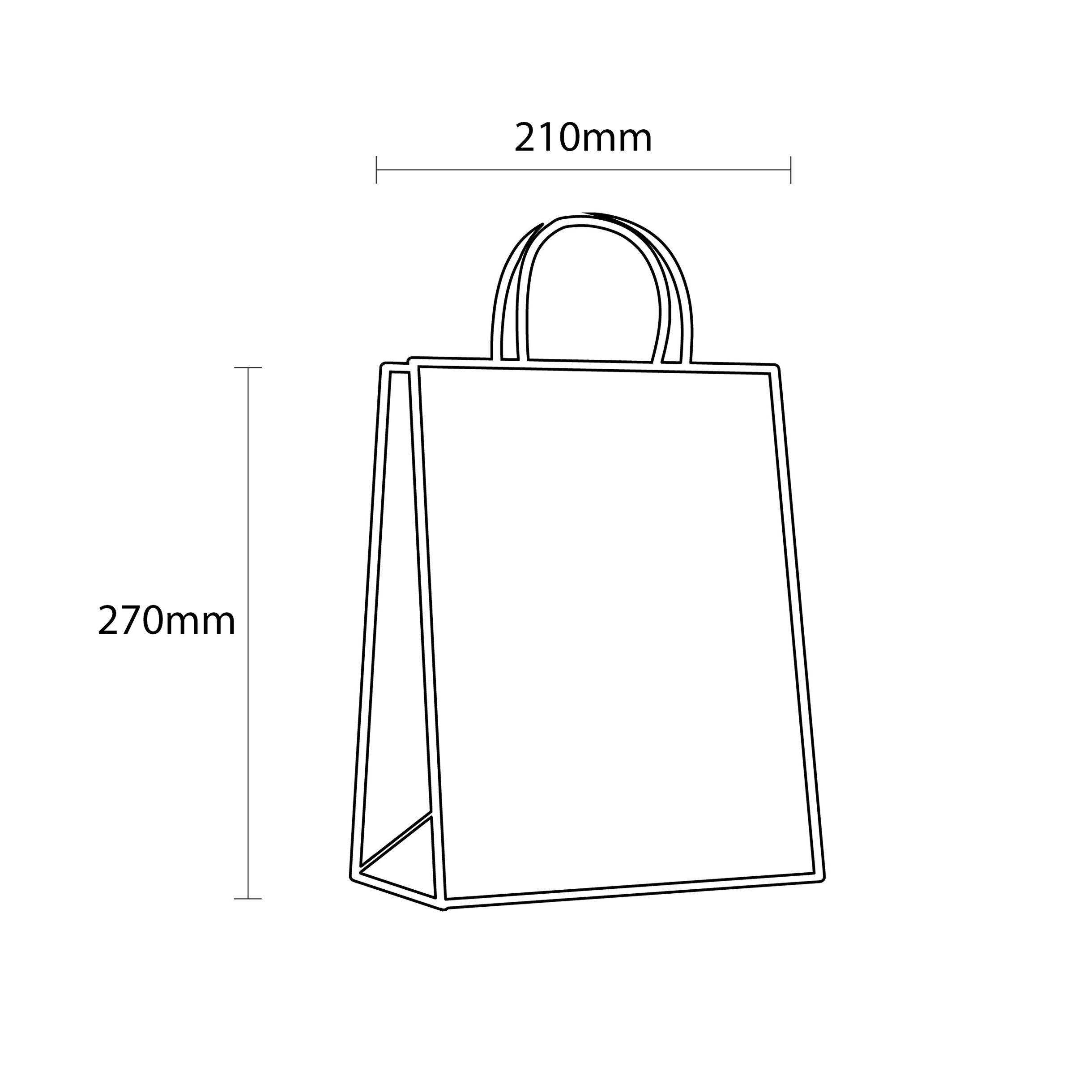 MEDIUM 32 BROWN BAG KRAFT CALFSKIN main image 1