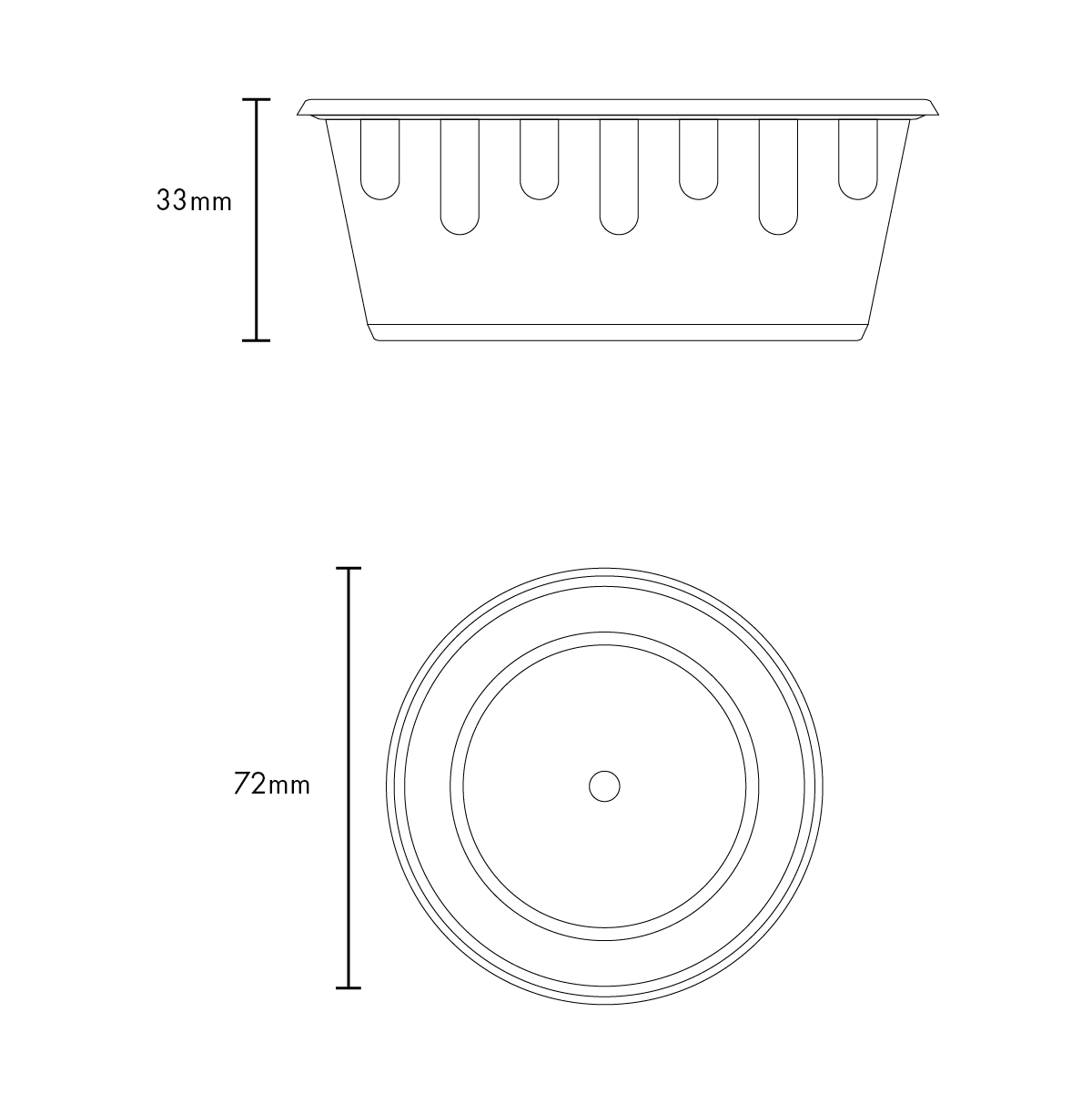 70ml PP Sauce Container Tub ECO Friendly Natural Green Packaging 70ml-pp-sauce-container-tub-eco-friendly-natural-green-packaging